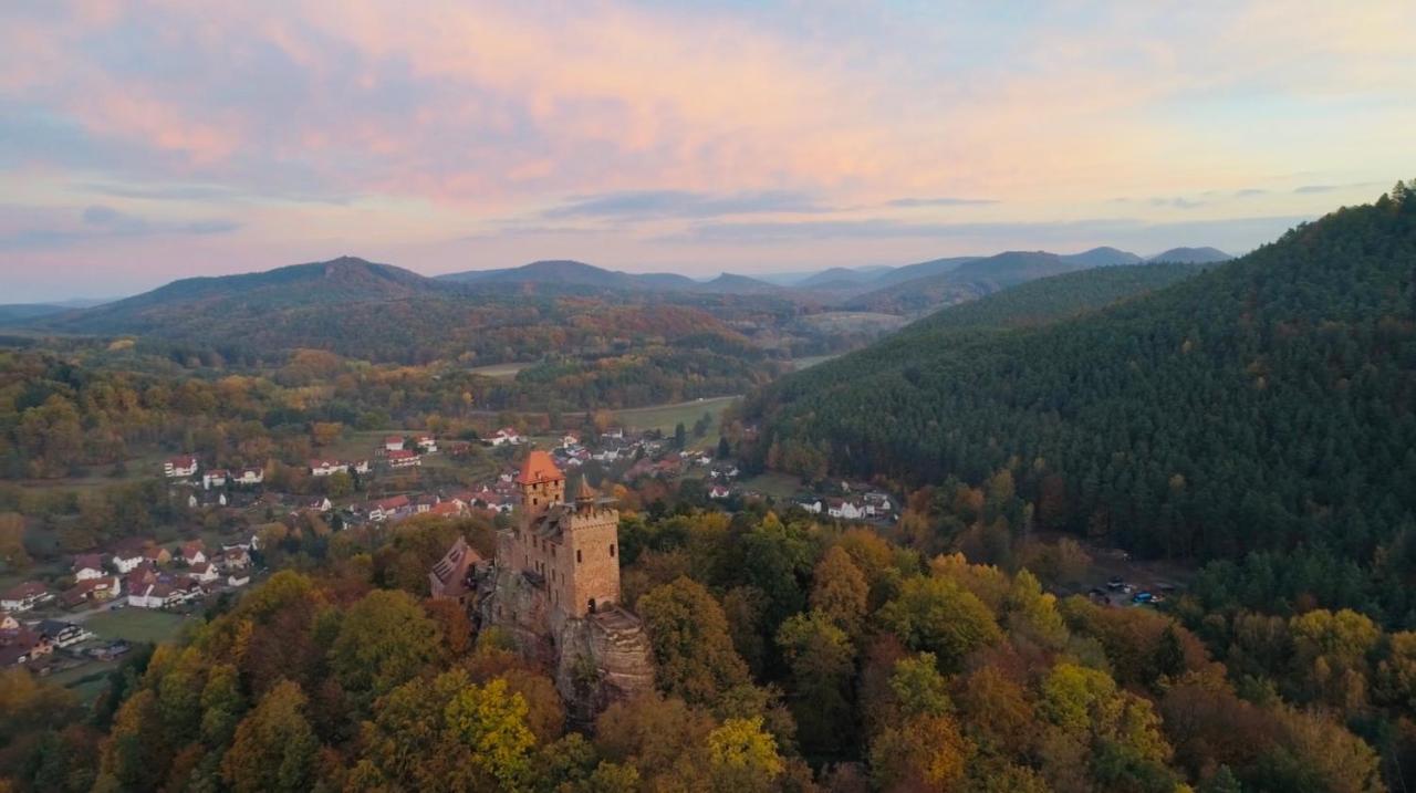Ferienwohnung Am Waldrand Lemberg ภายนอก รูปภาพ